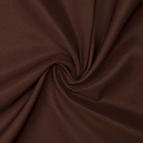 Gee Di Moda Square Tablecloth - 52 x 52 Inch Chocolate Table Cloth for Small Square or Round Tables - Heavy Duty Washable Fabric - for Buffet Table, Holiday Party, Dinner, Wedding & Baby Shower - Image 4