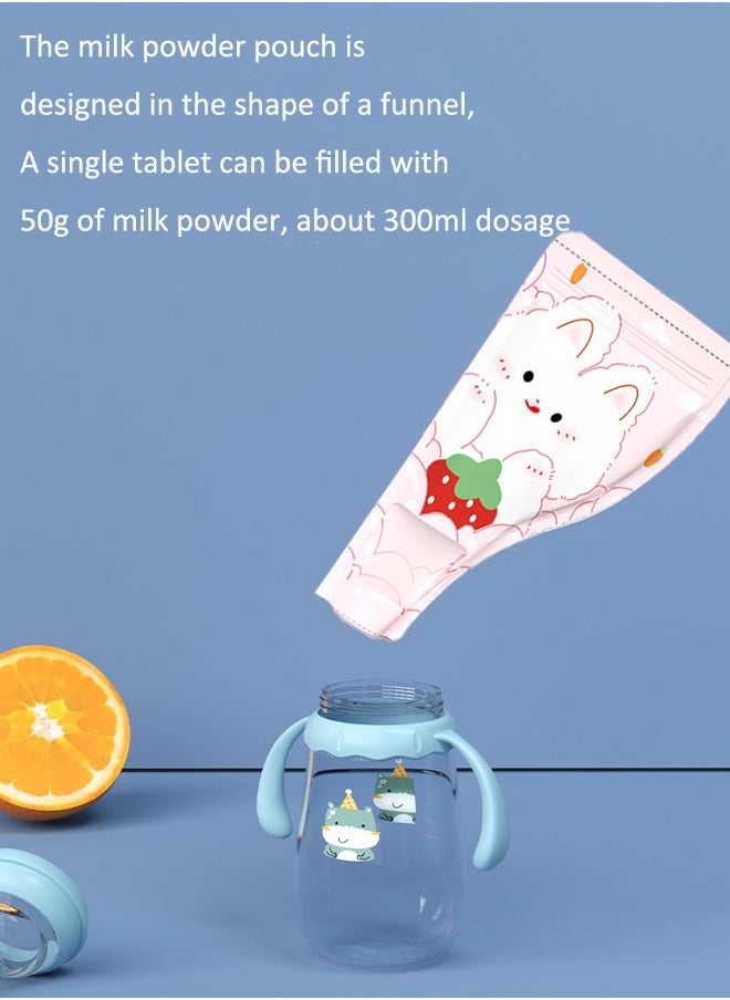 Aissiora 30PCS Baby milk sealed bag Milk powder is divided into bags Convenient milk powder pouches Disposable milk storage bags Baby milk powder is divided into bags  - Image 5