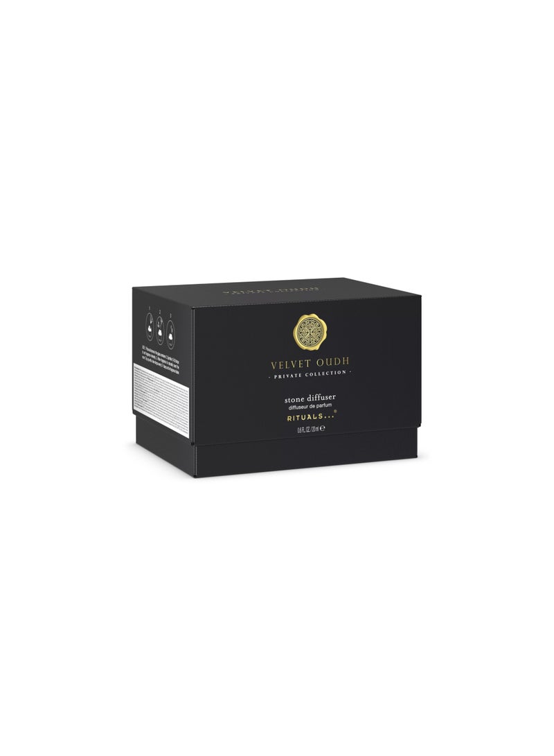 Rituals Velvet Oudh Stone Diffuser with Himalayan Pink Salt Crystals & 20ml Fragrance Oil - Image 2