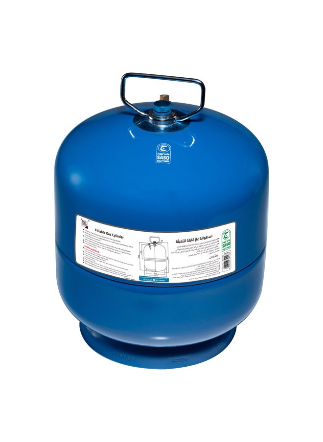 AL SANIDI Gas cylinder for trips , Trips stove, Blue, capacity 4 Kg  - Image 2