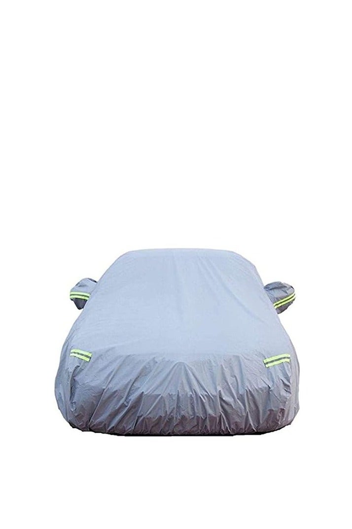 The Mercedes GLC/Captiva/Tiguan/Kodiaq car cover is made of premium, durable material and is water and dust resistant. It consists of two layers: a water-resistant outer layer and a cotton inner layer. - Image 2
