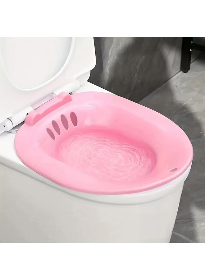 White Bidet Basin Multipurpose Female Private Care Squatting Maternity Basin - Image 2