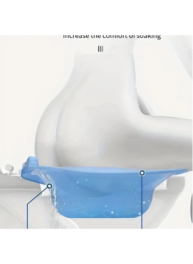 White Bidet Basin Multipurpose Female Private Care Squatting Maternity Basin - Image 4