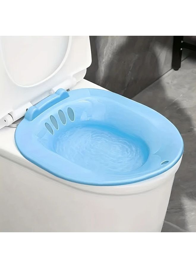 White Bidet Basin Multipurpose Female Private Care Squatting Maternity Basin - Image 1