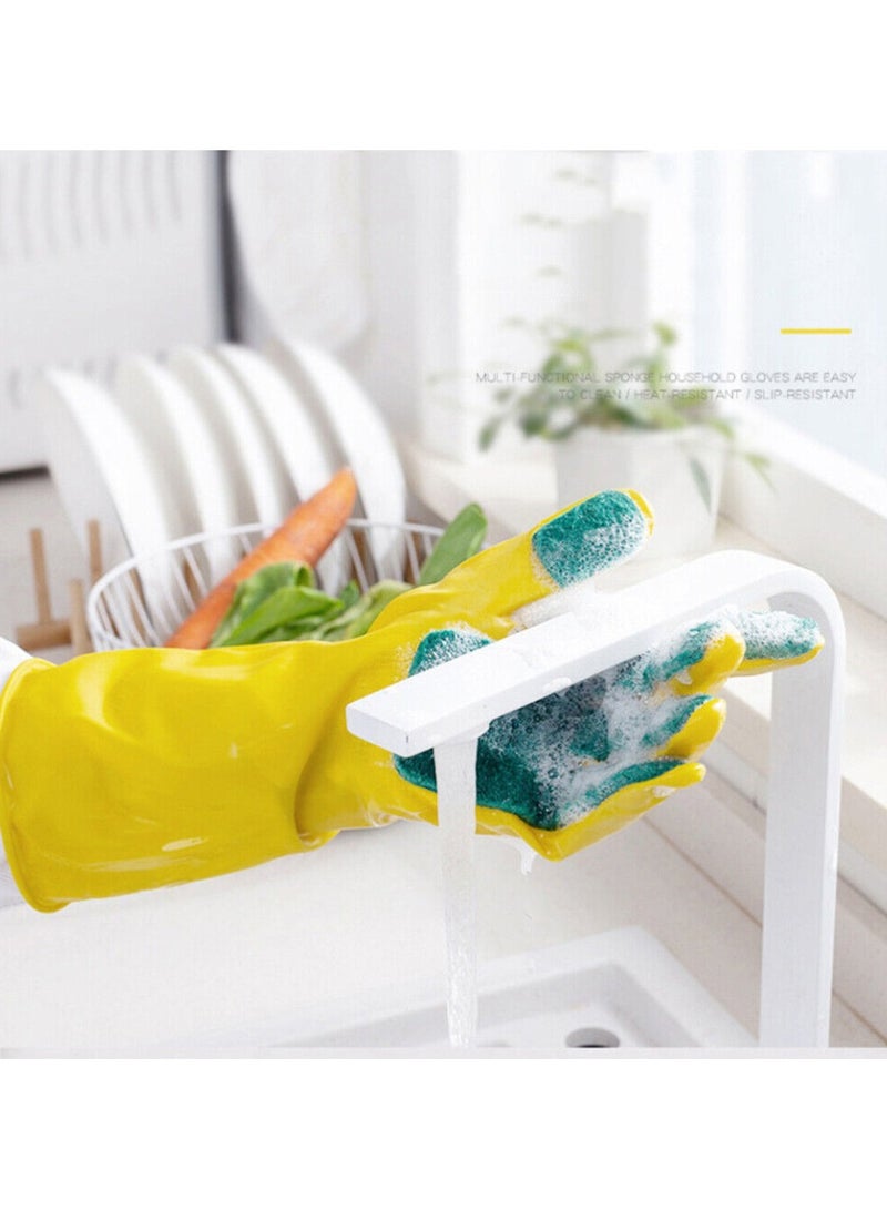 1 Pair Of Mitten Kitchen Cleaning Gloves  - Image 2