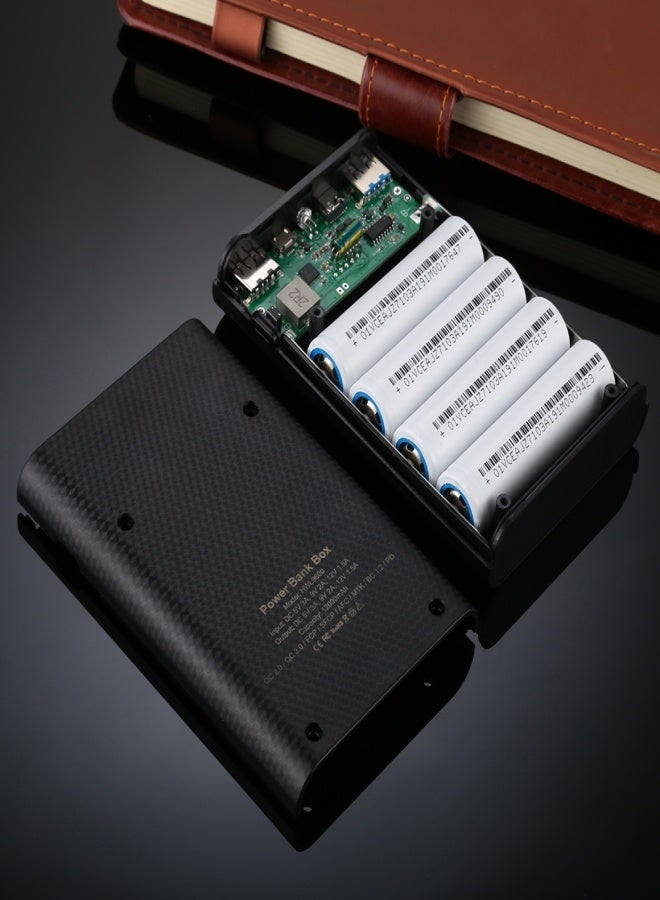 HAWEEL DIY 18650 Battery Power Bank Shell Box with USB Output and Indicator For Smartphones - Image 3