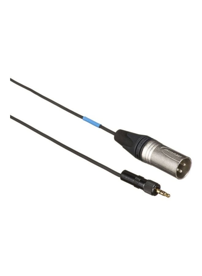 Sennheiser Male Mini Jack To XLR-Male Connector Cable For EK 100 Receiver Black/Silver - Image 3