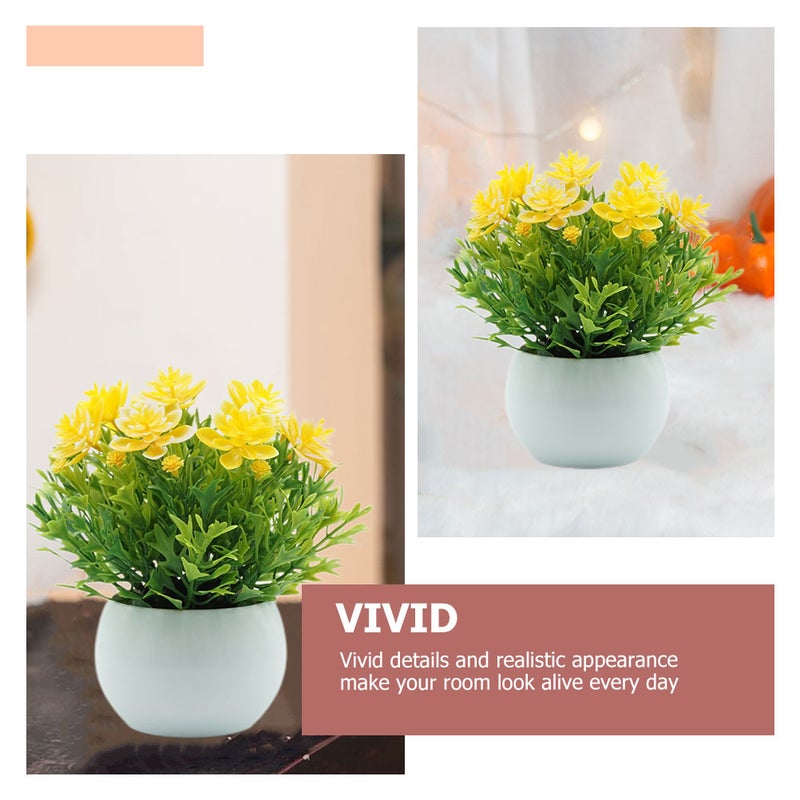 🌱 نباتات صناعية مزروعة لتزيين المنزل تصميم داخلي واقعي - Image 1