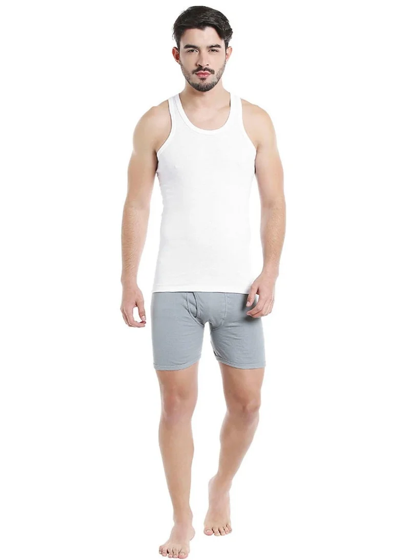 BYC MEN'S COTTON VEST (PACK OF 3) - WHITE