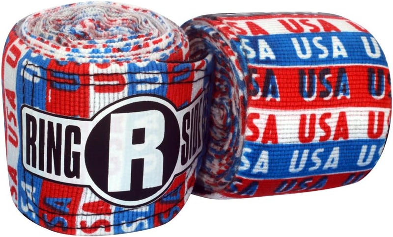 Ringside APEX Hand Wraps, Blue - Image 2