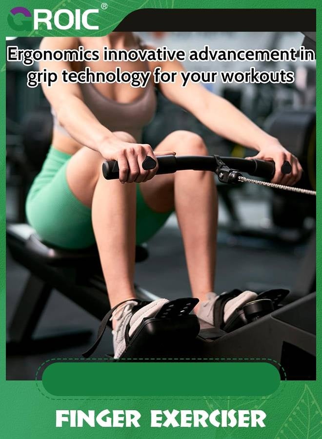 GROIC Weight Lifting Gloves for Men Women, Rubber Gym Weightlifting Anti-Slip Workout Grips for Gym Training and Exercise, Weight Lifting, Dumbbell, Deadlift, Bar Pad Pull Up Grippers No Sweaty  - Image 3