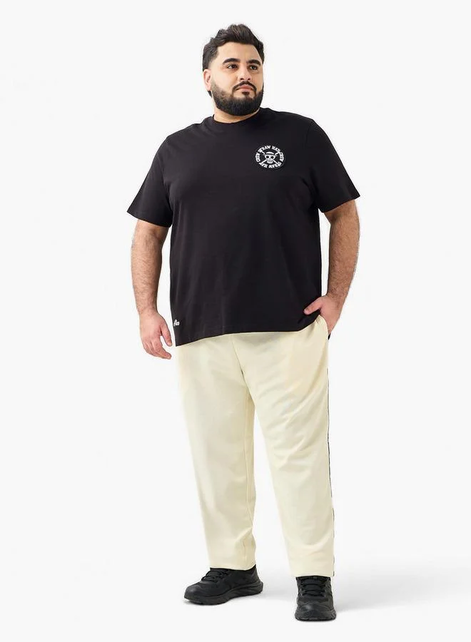 سبلاش فيڤ Men Regular Fit Crew Neck Short Sleeves One Piece Print T-shirt