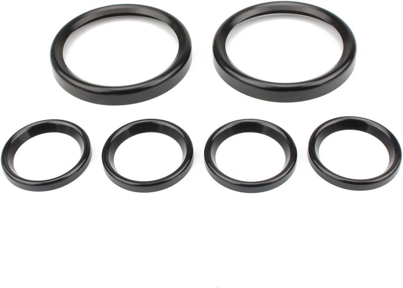 Wivplex Motorcycle Speedometer Gauge Bezel Cover Kit - Image 4