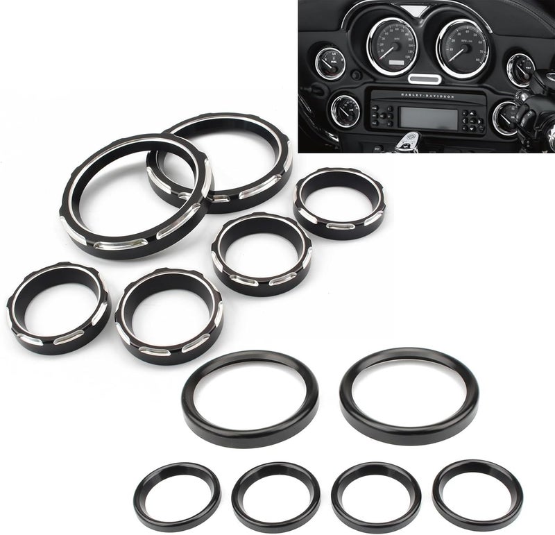 Wivplex Motorcycle Speedometer Gauge Bezel Cover Kit - Image 2