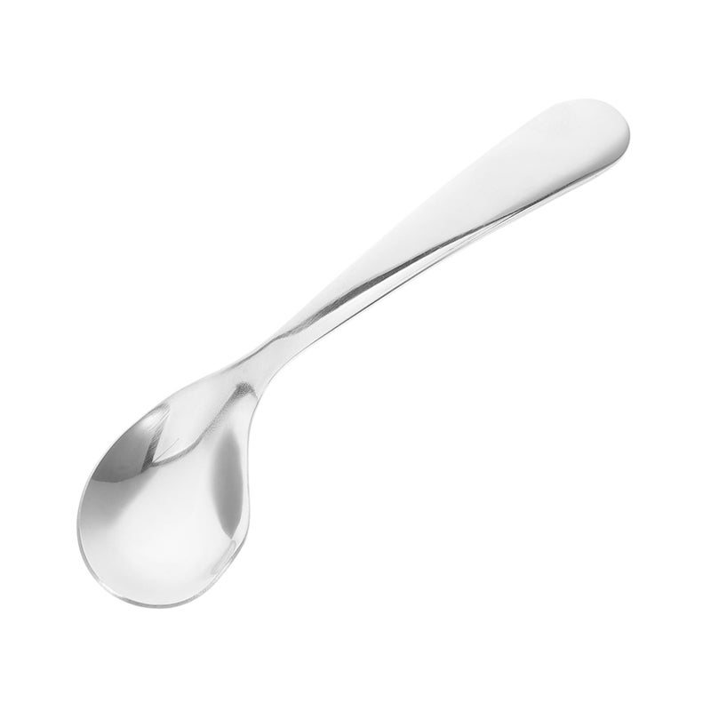 Stainless Steel Angled Training Spoon For Kids Easy Feeding Aid Lightweight Compact Design - Image 2