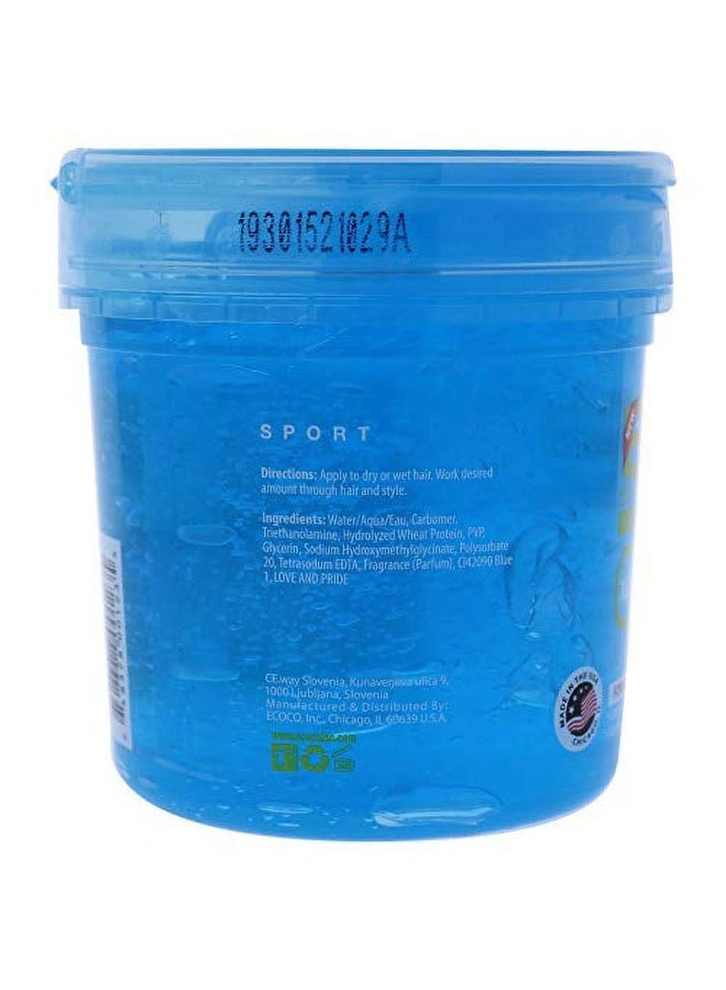 Eco Styler Sport Professional Gel | Strong Hold & Shine | Alcohol-Free Hair Gel 473ml | No Flake, Anti-Itch, For All Hair Types - Image 2