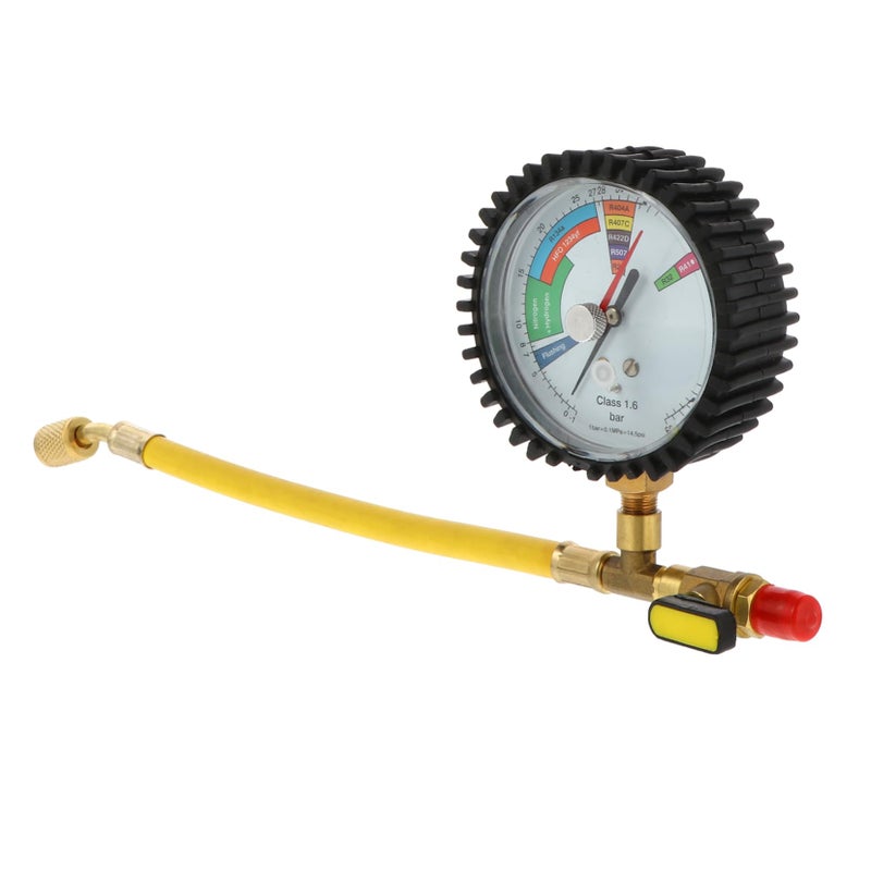 Alipis Nitrogen Pressure Gauge for AC Refrigeration Testing Automotive Use with Display Durable - Image 2
