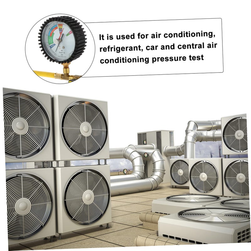 Alipis Nitrogen Pressure Gauge for AC Refrigeration Testing Automotive Use with Display Durable - Image 3