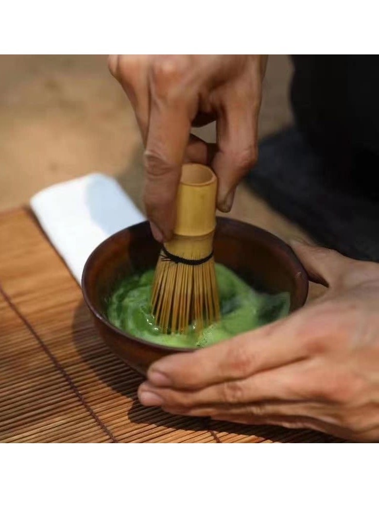 3-Piece Handmade Traditional Matcha Tea Whisk Tool Ceremony Accessories Set