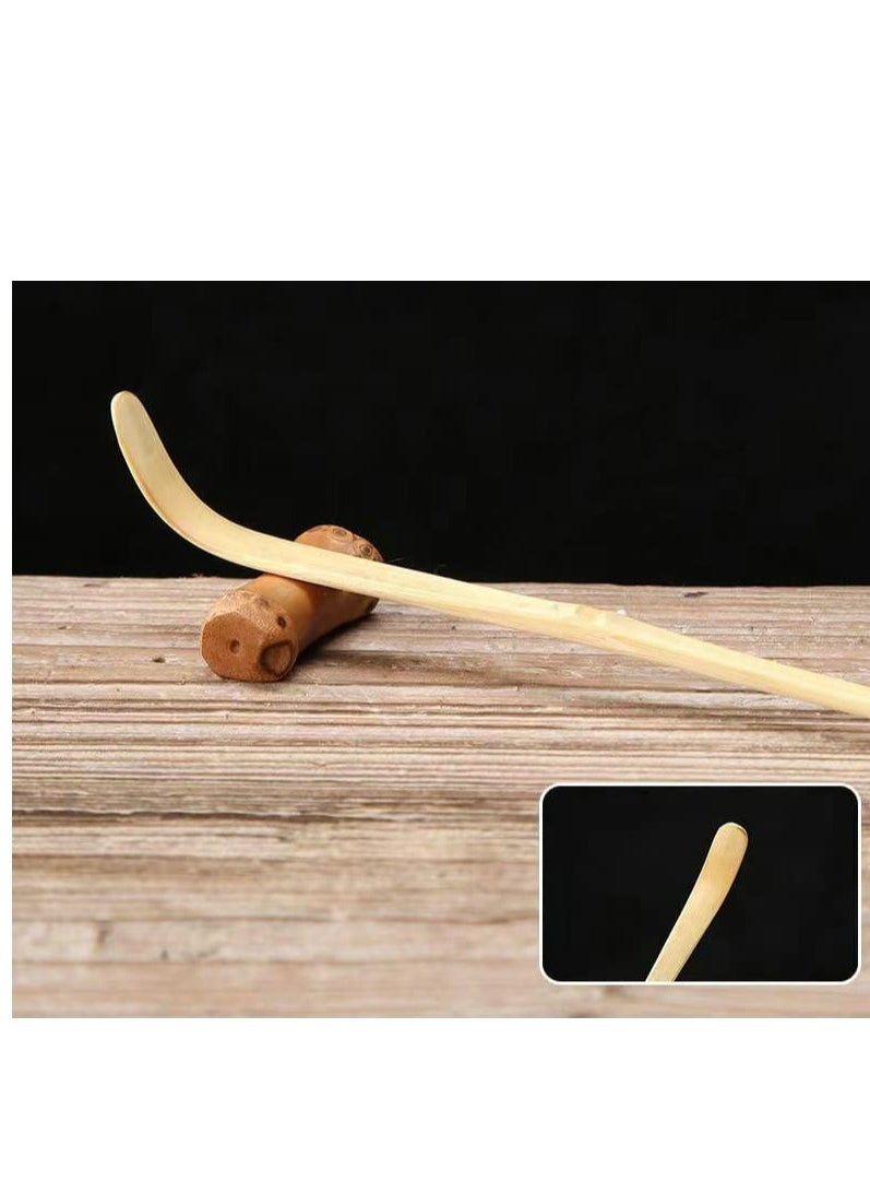 3-Piece Handmade Traditional Matcha Tea Whisk Tool Ceremony Accessories Set