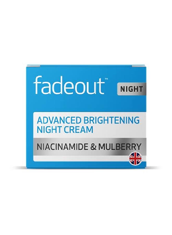 FADE OUT Advanced Brightening Night Cream 50ml | Skincare Beauty with Niacinamide Hyaluronic Acid Lactic Acid and Rosehip Seed Oil | Boost Skin Hydration and Radiance Overnight | Pack of 2 - Image 5