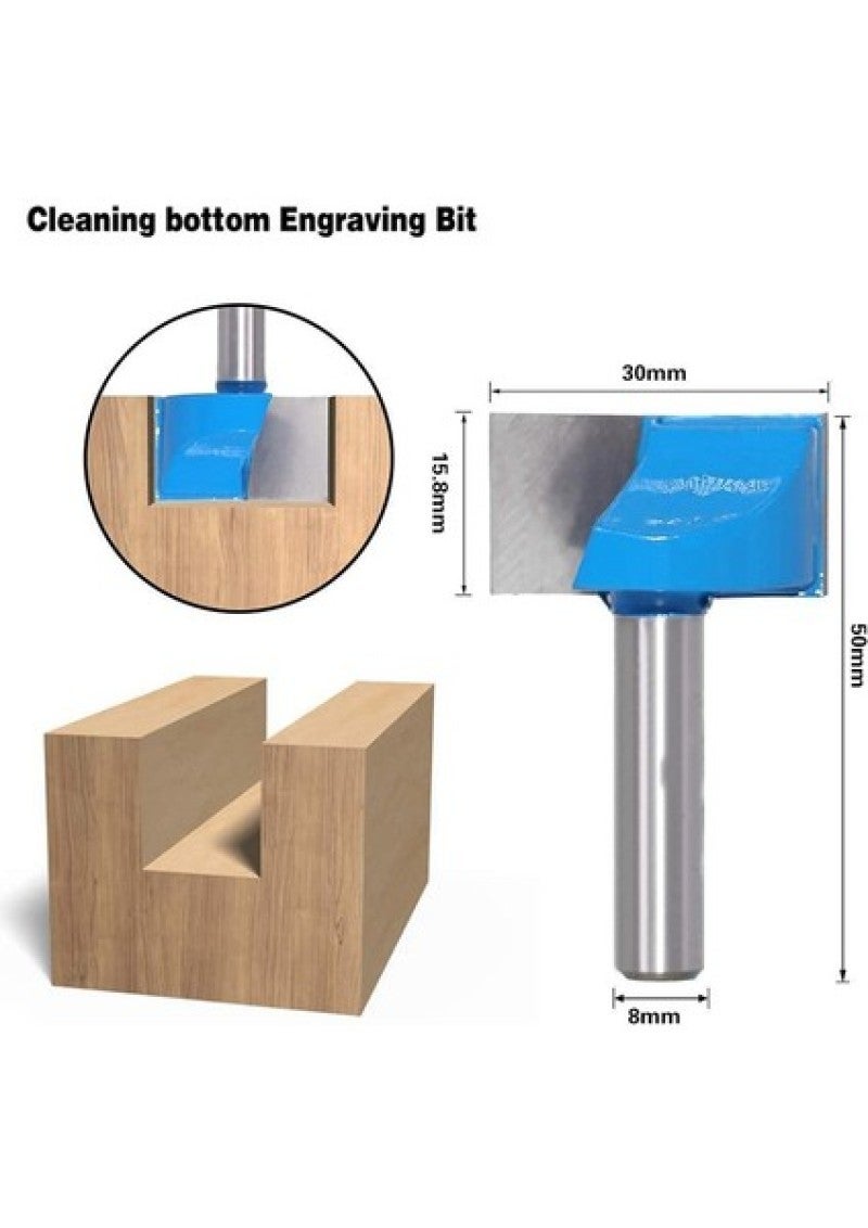 Woodworking Cutter Titanium-Coated High-Strength Shaft - Wear-Resistant Milling Tool for Carpentry Frames Cabinets Boxes MDF Plywood - Image 4