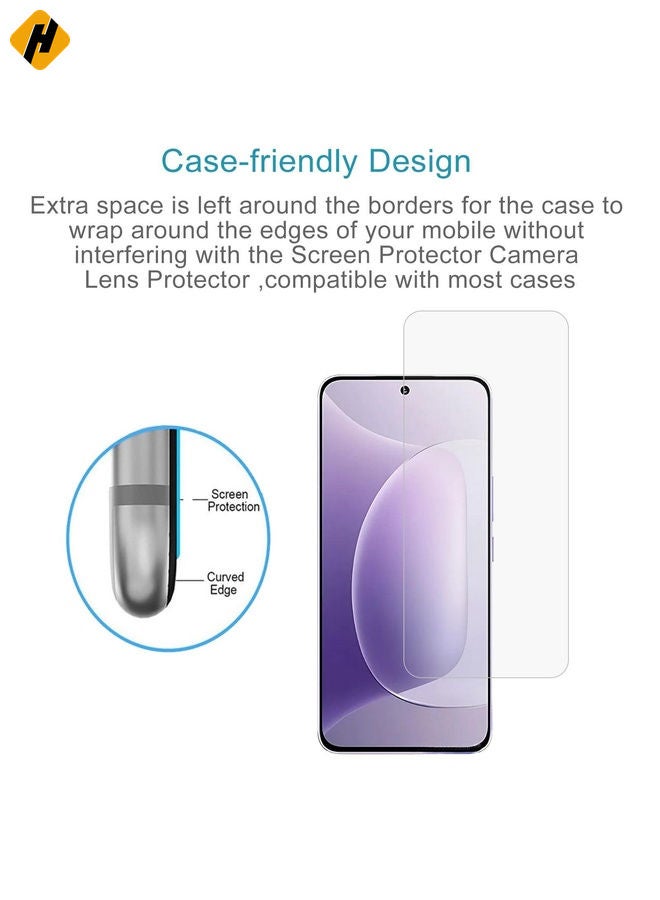 HuHa Screen Protector For Honor 400 Lite Global 0.26mm 9H 2.5D Tempered Glass Film - Image 3