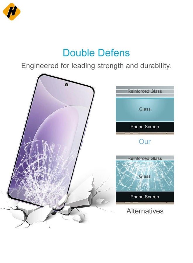 HuHa Screen Protector For Honor 400 Lite Global 0.26mm 9H 2.5D Tempered Glass Film - Image 5