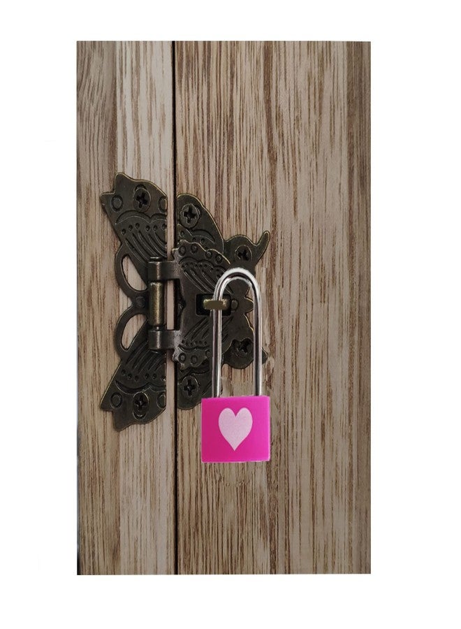 WANLIAN 2PCS Padlocks, 1.25 Inch Wide, 0.13 Inch Lock Bar Diameter, Long Handle Door Locks - Image 5