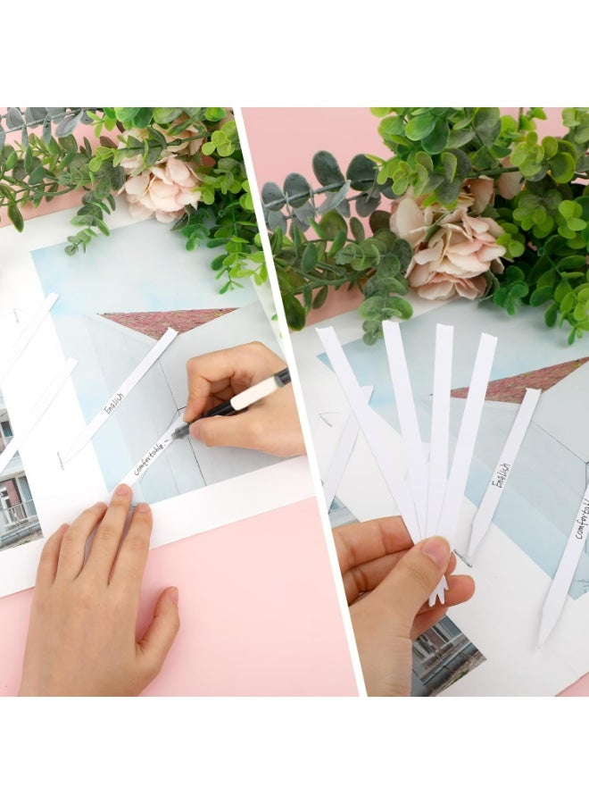 McmhyingPop Perfume Test Paper Strips, 300pcs Essential Oils Test Strips, Blotter Paper, Scent Test Tester Paper, Fragrance Tester Strips, Perfume Essential Oils - Image 3