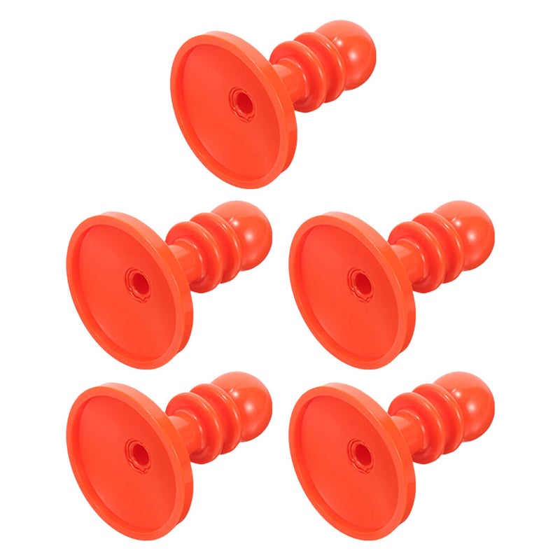10 pcs Camping Tent Topper Protector Safety Anti- Tent Hat Camping Accessories Insulated Tent Pole Cap Replacement - Image 5