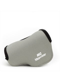 MG064 Ultra Light Neoprene Camera Case Compatible with Sony Alpha A6400, A6500, A6300, A6000 (16-50 mm)-Gray (Model: MG065)