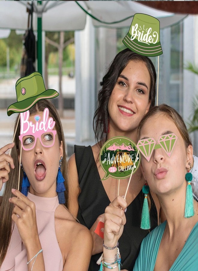 Roaring Good Time Camp Bachelorette Party Photo Booth Props Camp Bachelorette Decor Hiking Mountain Bachelorette Party Supplies for Wedding Bridal Shower Bachelorette - Image 5