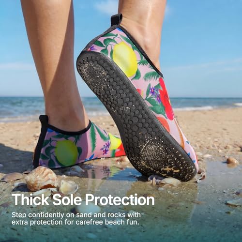 ATHMILE Water Shoes for Women Men QuickDry Aqua Socks Swim Beach Barefoot Yoga Exercise Wear Sport Accessories Pool Camping Must Haves Adult Youth Size 1011Women910Men - Image 3