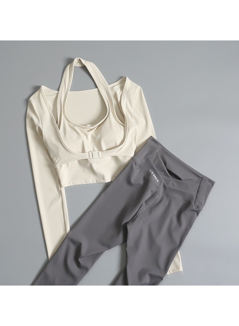 EBMINI New Pilates Yoga Training Fitness Clothing Set