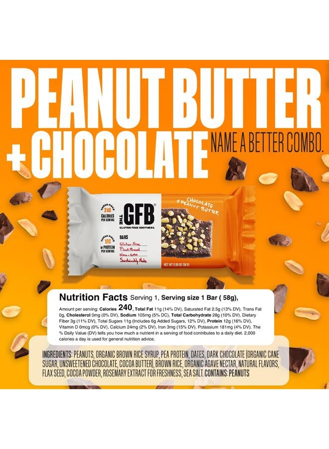 The GFB Gluten Free Brothers Protein Bars, Variety Pack, 2.05 Ounce (Pack of 10), 5 flavors, Vegan, Dairy Free, Non GMO, Soy Free - Image 3