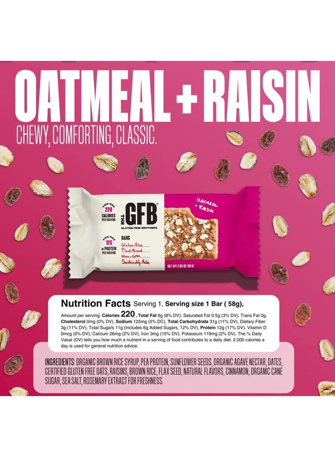 The GFB Gluten Free Brothers Protein Bars, Variety Pack, 2.05 Ounce (Pack of 10), 5 flavors, Vegan, Dairy Free, Non GMO, Soy Free - Image 5
