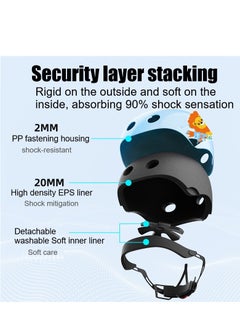 GUDOO Kids Protective Gear Set Toddler Helmet for Ages 2 to 8 Boys Girls with Sports Protective Gear Set Knee Elbow Wrist Pads for Skateboard Cycling Scooter Rollerblading  - Image 3