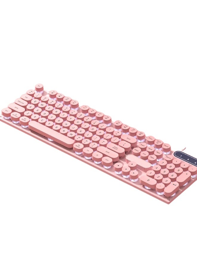 KUYING New Retro Mechanical Tactile Keyboard 