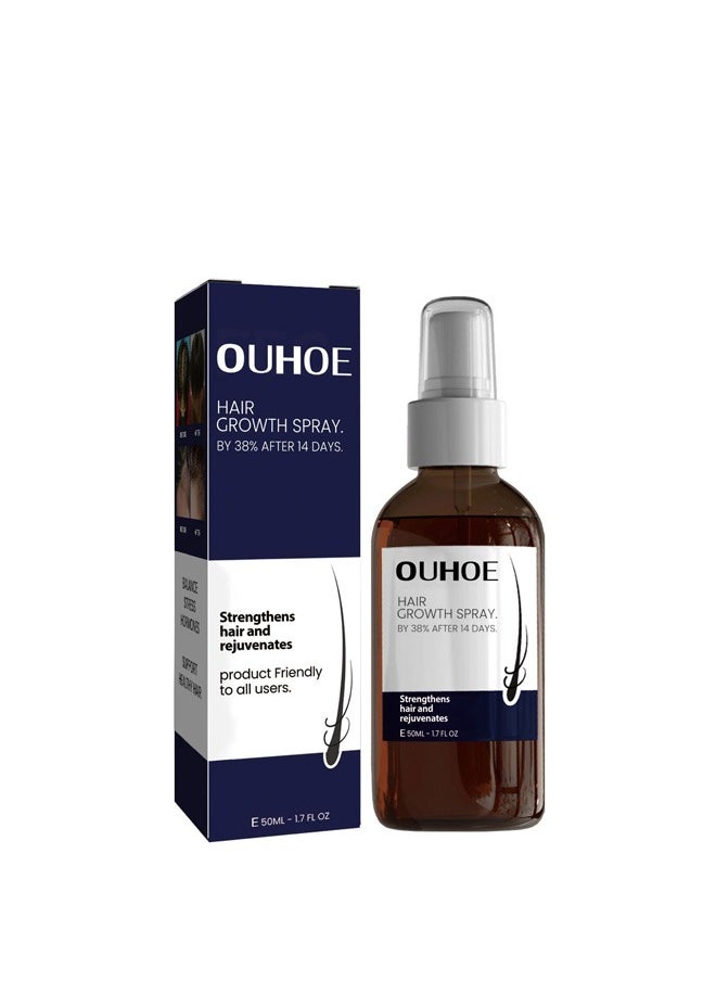 OUHOE 2 Pcs Hair Growth Spray Strengthens Hair And Rejuvenates  - Image 2