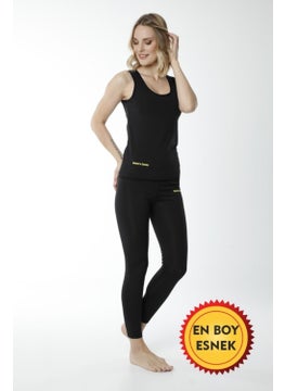 TECHNO 8Q Thermal Tank Top and Tights Workout Tracksuit  - Image 4