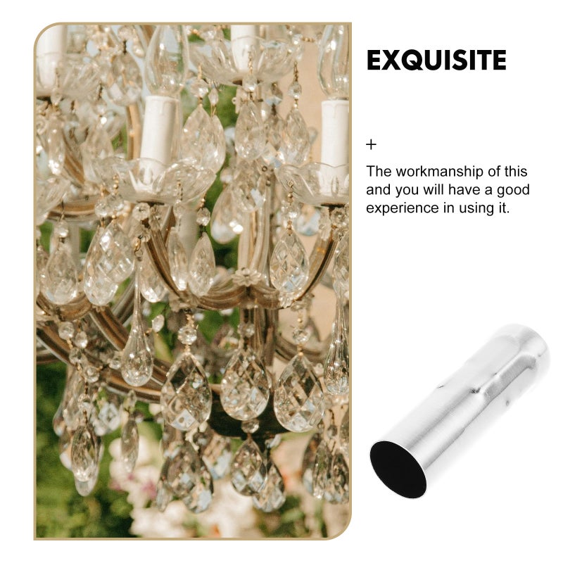 6pcs E14 Lamp Holder Candle Light Sleeve Diy Lamp Parts For Home Decor Lighting - Image 5