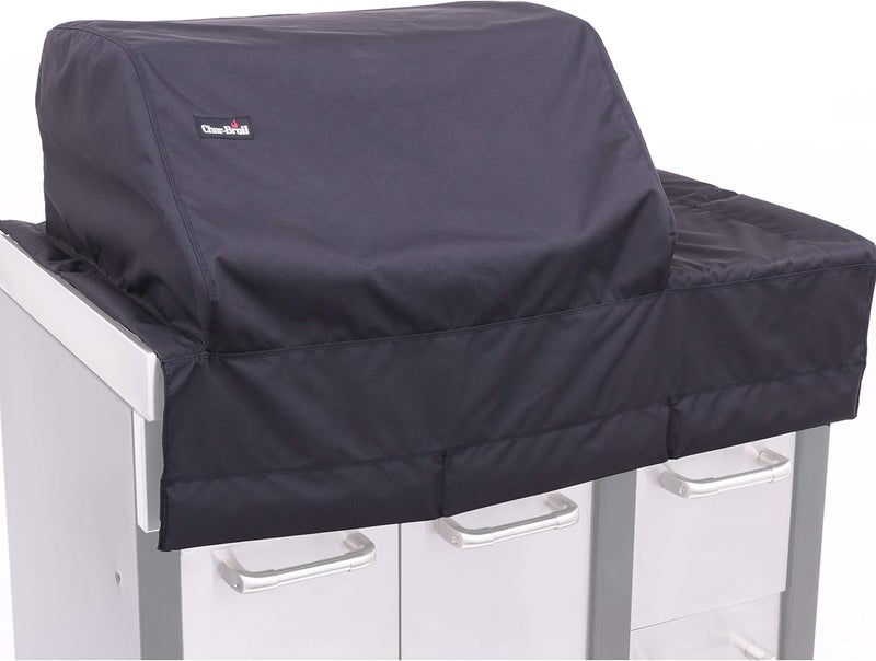 Charbroil Char-Broil 2757734W08 Modular Outdoor Kitchen 3-Burner Grill Premium Cover, Black - Image 3
