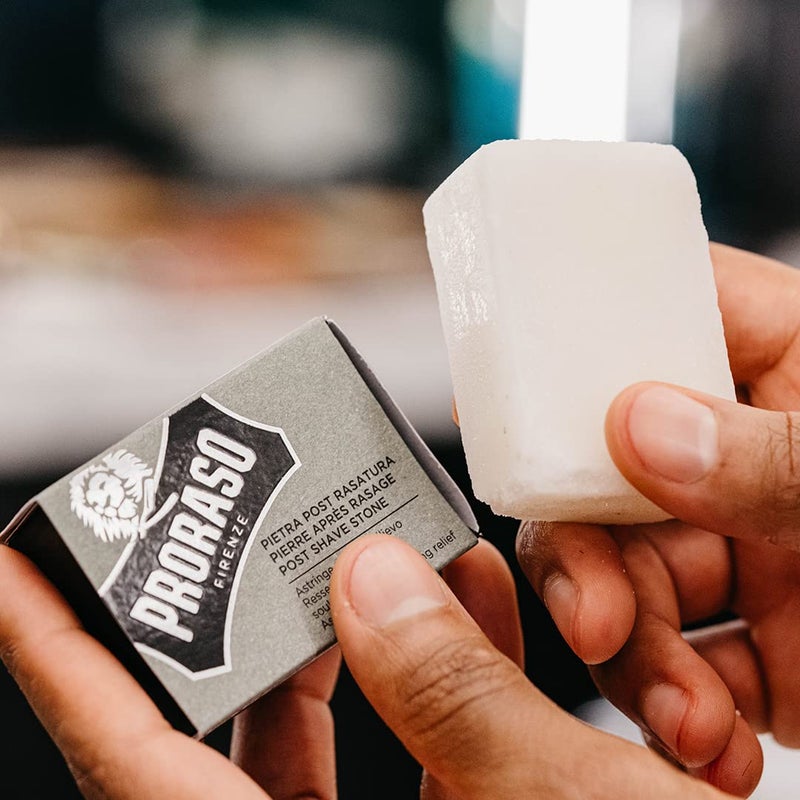 Proraso Post-Shave Stone, Natural Alum Block, 1 Count (Pack of 1) - Image 2