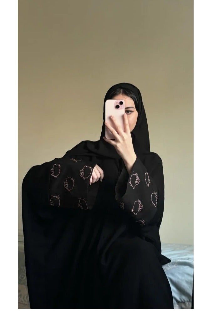 بهنس عبايات للمدرسة وعبايات سن محير | عباية سن محير وعباية السن المحير | عبايات ملونة للعمر المحير وعبيات للعمر المحير | عباية للعمر المحير وعبايات صغار | عبايات صغيرة للبنات تناسب كل ستايل | عباية للقصيرات وعباية للقصيرة | عباية للمدرسة وعبايات للمتوسط | عباية للثنوية وعباية للجامعة | عبايات كشخة فخمة انيقة ناعمة | عباية الهبة ترند بشت خليجية اسود | عبايات للبنات المراهقات وللمراهقات تناسب المدرسة المتوسط - Image 5