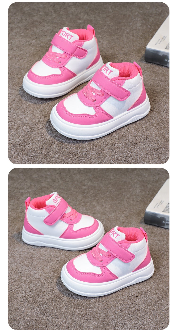 Baby Fashion Sneaker 2024 Autumn New Boys Sneaker Small And Medium-Sized Children'S Father Shoes Girls Running Shoes Tide - Image 1