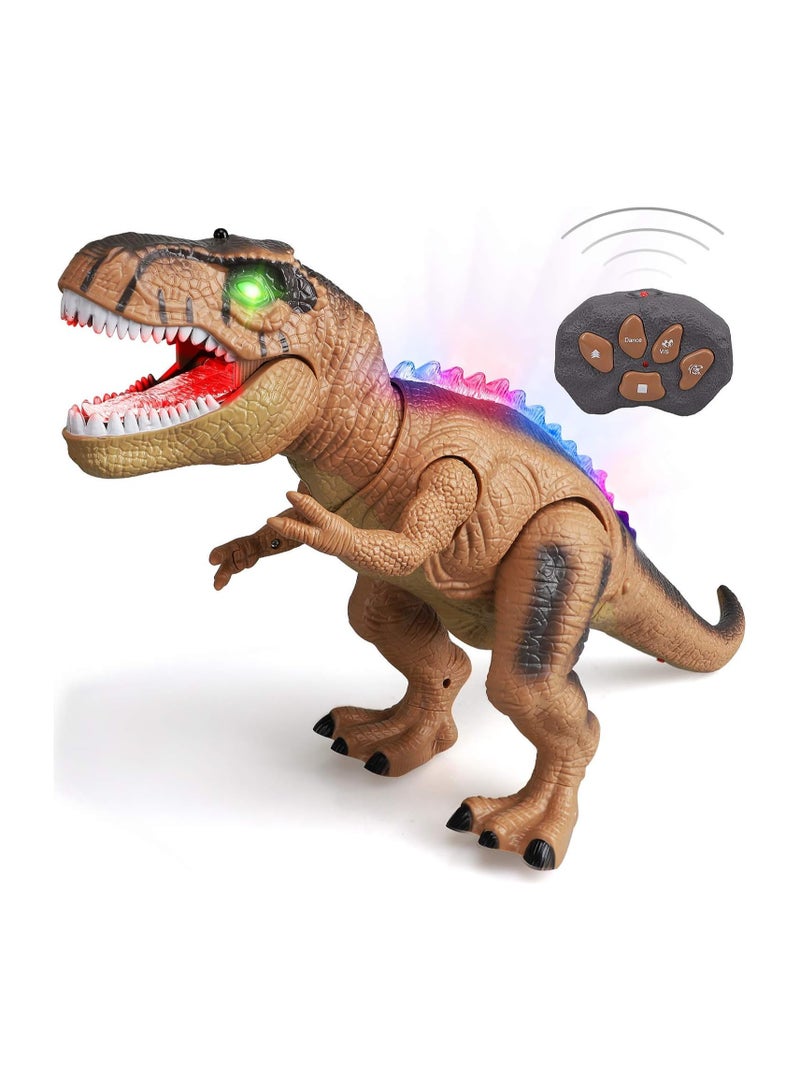 TOY GARDEN Remote Control Dinosaur Toy for Kids – Interactive Dinosaur with Light, Sound & Walking Movements - Image 1