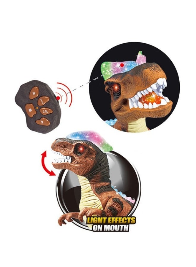 TOY GARDEN RC Robot Dinosaur, Interactive Remote Control T-Rex Dinosaur Toy for Kids – Walking RC Robot with Glowing Eyes, Realistic Roaring Sounds and LED Lights – Fun Educational Gift - Image 4