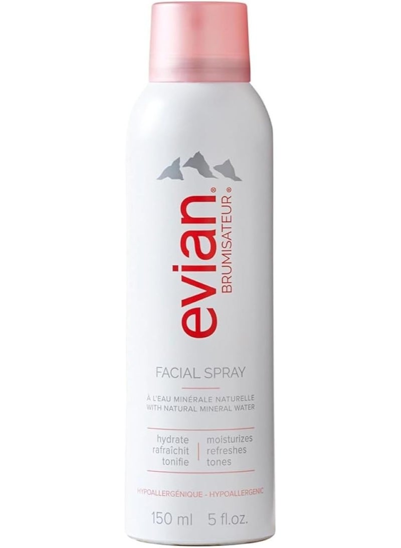 Evian BRUMISATEUR Natural Mineral Water Facial Spray 150ml - Image 1
