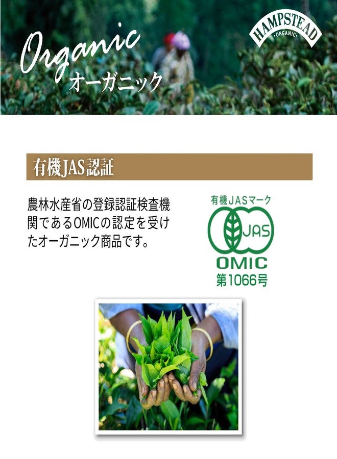 Hampstead Tea شاي هامبستيد، أكياس شاي الإفطار الإنجليزي، 20 كيس، 0.02 رطل - Image 4